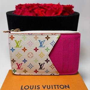 Louis Vuitton x Murakami Romy Card Holder Multicolor BRAND NEW